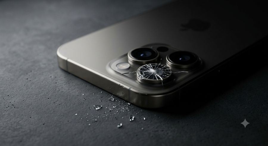 iPhone danificado